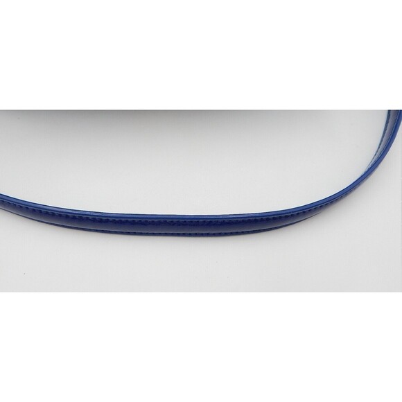 Vera Bradley Navy Quilted Purse Handbag Chain Leather Strap Shoulder Bag - Picture 13 of 16